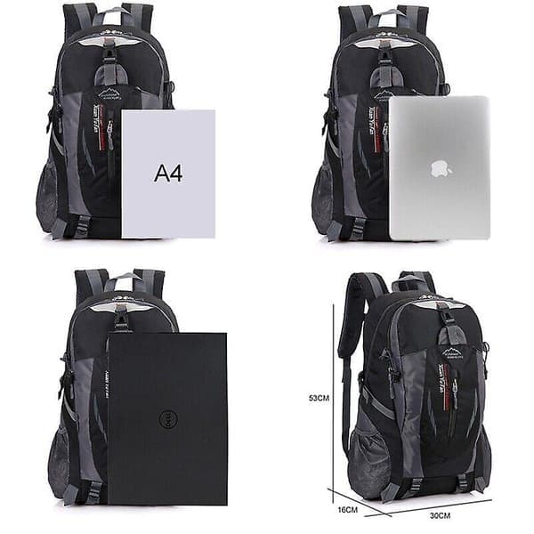 Large Waterproof Backpack 40l Bag Camping Hiking Outdoor Travel Backpack