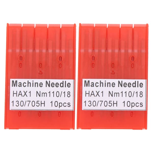 20 Pcs Sewing Machine Needles Universal Household Sewing Tools with Storage Box for Tailors Nm110/18 0.1 0.1