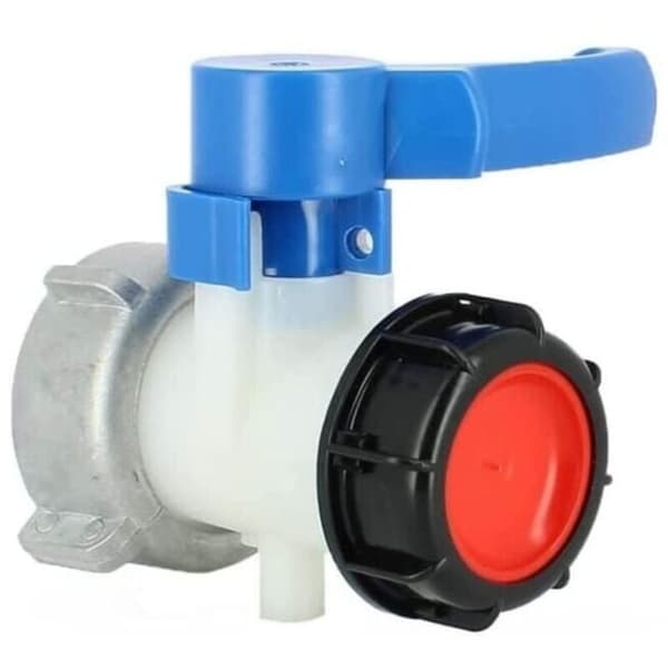 SL.GT Butterfly Valve with Floating Aluminum Nut for S75X6 Nut and S60X6 Outlet, Interface Inner Diameter 75mm