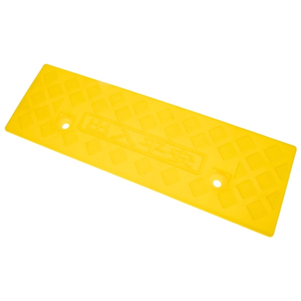 Gummikantramp Ramp för Uppfart Bil Motorcykel Lastkaj Gul 46.5X14.7C Yellow 46.5X14.7CM