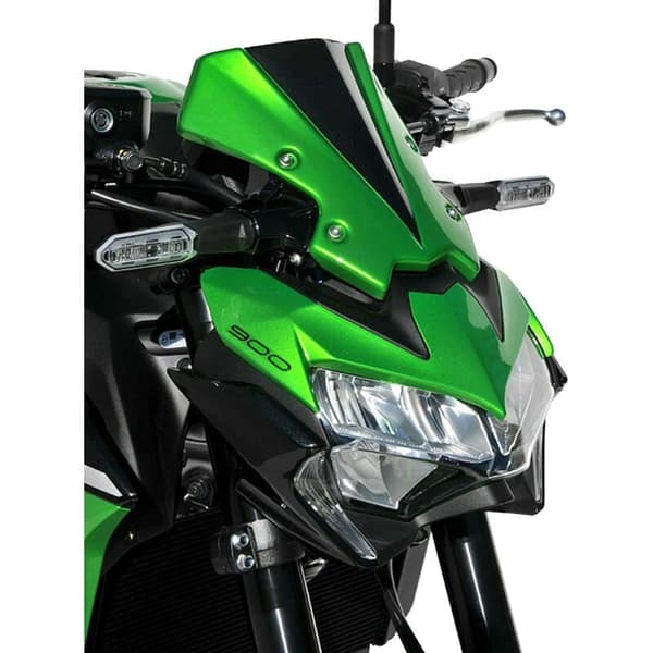 Motorcycle Windshield Screen with Bracket Suitable for Z650 Z900 2020 Accessories Green