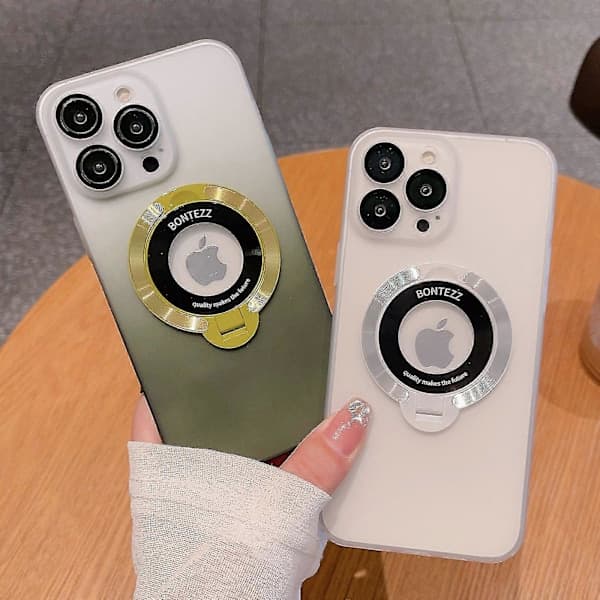 Til iPhone 13 Pro Støtte Gradient Farve Telefoncover Hård PC Beskyttelse Kompatibel Med Magsafe