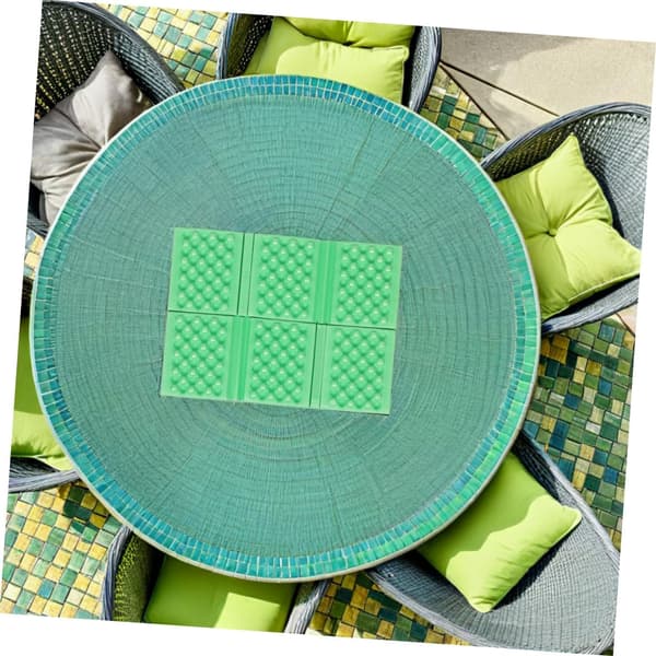 6-piece foldable outdoor picnic mat, waterproof XPE foam camping blanket