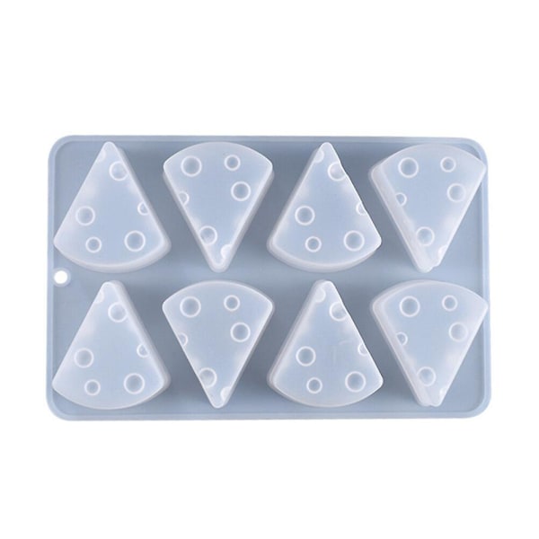 1 st gör-det-själv-kristall form Eight Grid Cake Form Cheese Making MoldWhite17X26,5CM White 17X26.5CM