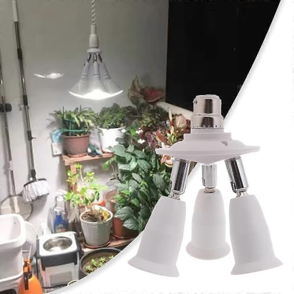 3/5 I 1 E26 E27 Standard Medium Ruuvi Led Lampunpidike Jakaja Adapteri Lamppu 3 3