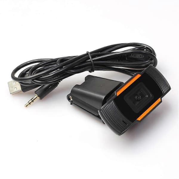 CMOS Clip-on PC-kamera Roterbar For Laptop Datamaskintilbehør Ingen Driver Universell Gave Full HD Webkamera Plug And Play USB 2.0