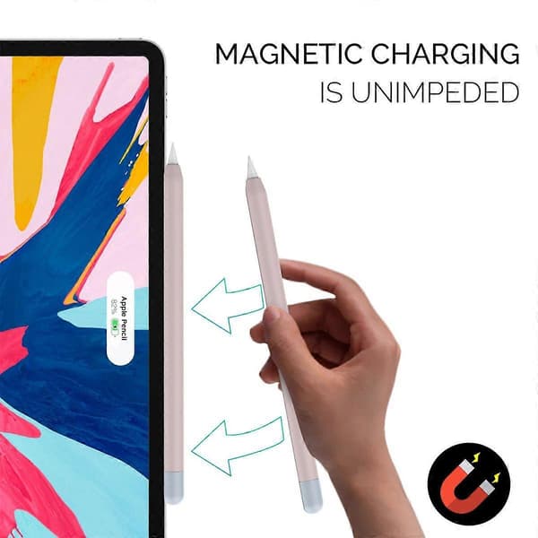 Duotone Case Silicone Sleeve Compatible with Apple Pencil 2nd Generation Ultra-Thin, High-Quality Silicone[DB]