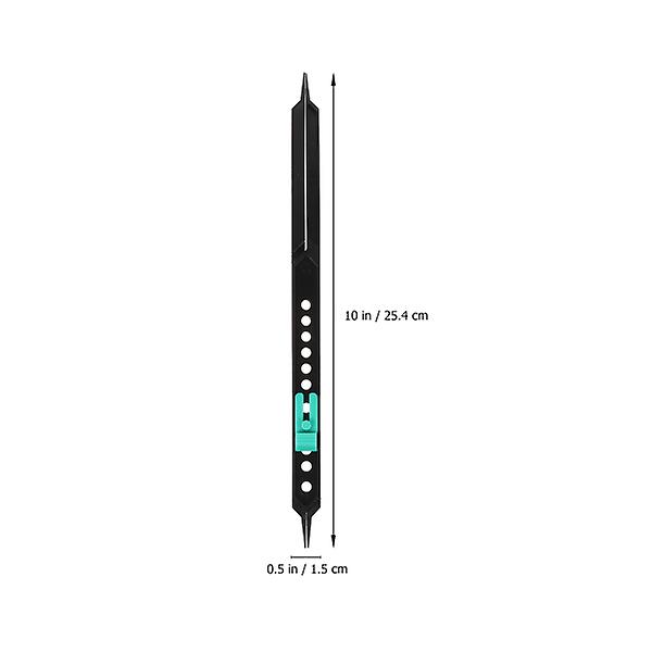 Rostfritt Stål Linjal Ritlinjal Konstnärlig Proportionell Delare Arkitektonisk Skal Linjal Metall Pa 25.4X1.5CM