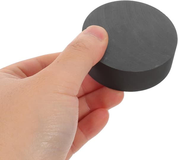 High Purity Conductive Graphite Round Pad 60mm Diameter 20mm Thick High Temperature Resistant Electrode