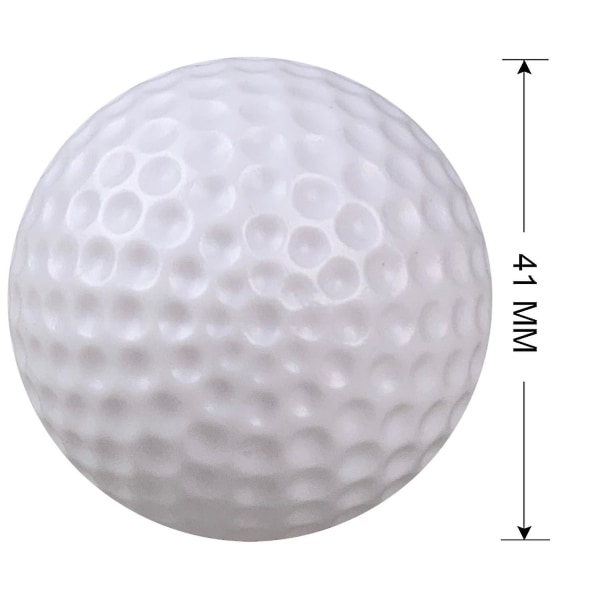 40 stk. Øve-golfbolde Flyve-golfbolde Plast-golf-træningsbolde Airflow-golfbolde