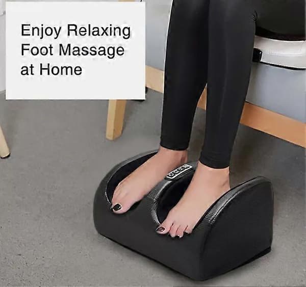 Shiatsu Foot Massager for Comprehensive Relaxation, Multifunctional Massage with Heat, Adjustable Intensity, Automatic Timer, Perfect for Home Spa