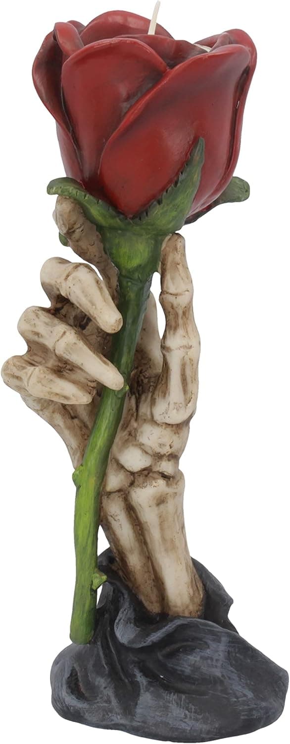 Evighetslåga Telysholder 18cm Rød, Resin