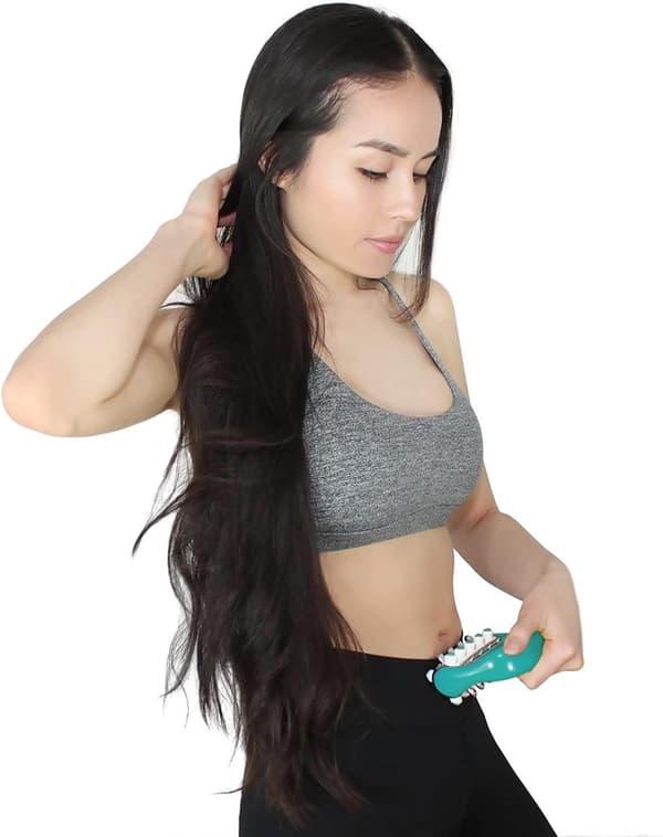 Fascia Release og Cellulitefjerner Muskelmassagerulle, Mini Triggerpunkt Myofascial Dybdevævsmassage Kropsterapi Massager