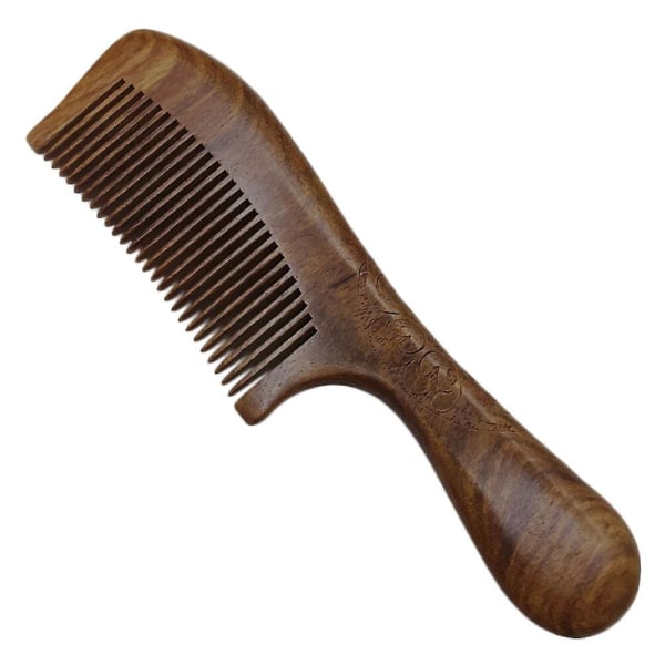 Mens Comb Smooth Comb Comb Wooden Close Teeth Comb Wooden Comb Natural Comb19.5*5.5cm