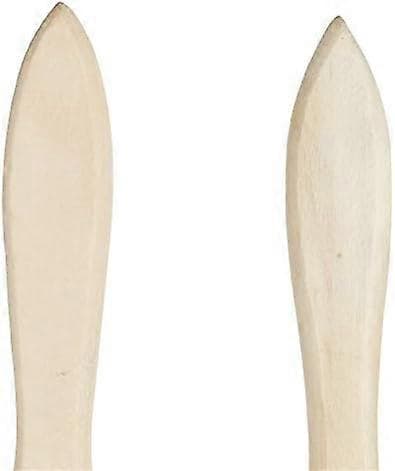 Bred pensel i tre for marinering/baking (2 stk.), Brun