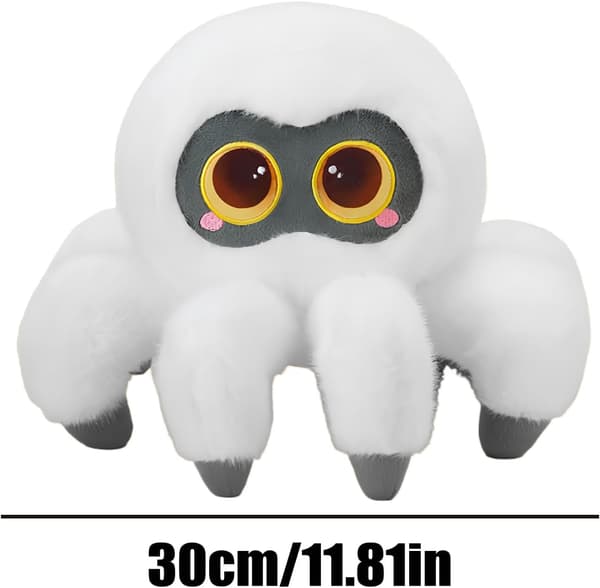 1 ST VIT Spindeldocka 11,8 tum Halloween Spindeldocka Vit White