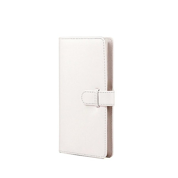 80 taskun retro PU -valokuva-albumi sopii Instax Square -filmille Fujifilm SQ1 SQ6 SQ20 SQ10 SP3 -kameratarvikkeille 80 pockets white