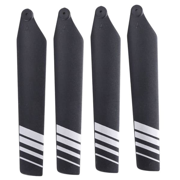 4 stk C127 hovedblade til Stealth Hawk Pro C127 RC helikopter fly drone reservedele tilbehør