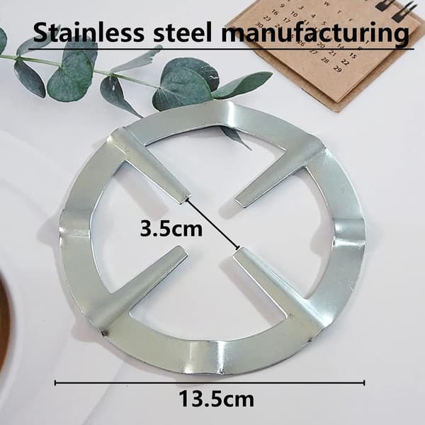 Moka Coffee Maker Stove Top Support Pot Reducer Ring Stand Coffee Maker Shelf Accessory Burner Reducer Holder for Stove Top ...
