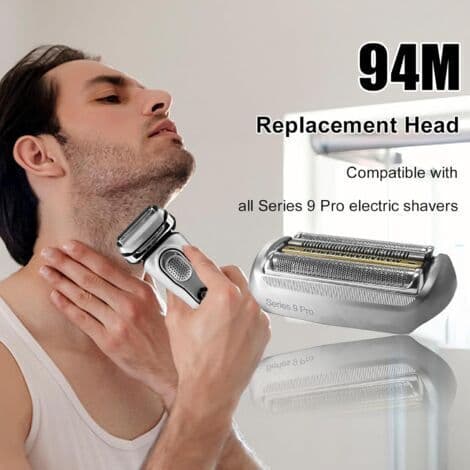 Replacement Head 94M for Braun Series 9 Pro – Close and Gentle Shave – High-Quality Materials – Compatible with Models 903[DB]