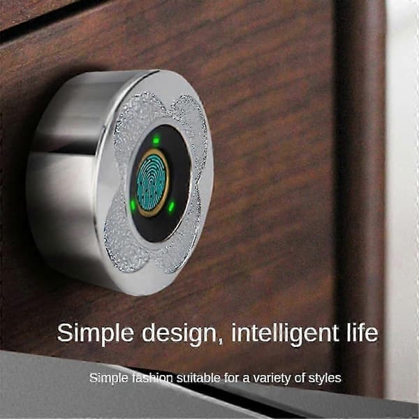 Drawer Fingerprint Lock Password Mailbox Lock Biometric Drawer Lock Fingerprint Rechargeable Keyless