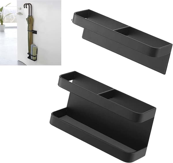 Sort - 21 x 10 x 7,5 cm - Høj kvalitet - Holdbar - Praktisk