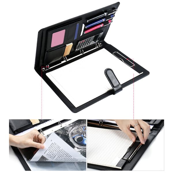 Solar Powered Calculator Notebook Paper Set Multifunctional Notebook For Work Study