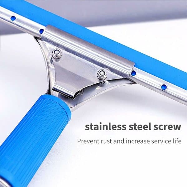 Professional Window Squeegee, Silicone Squeegee for Shower, Floor Squeegee with Handle, Rubber Blade Squeegee, Window Squeegee with 35 cm Blade