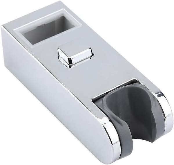 ABS Forkromet Universal Håndbruserstang Hovedbeslag Justerbar Højde Brusegliderstang Hovedholder Stativ 30*15