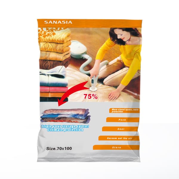 Space-saving vacuum storage bags L L L