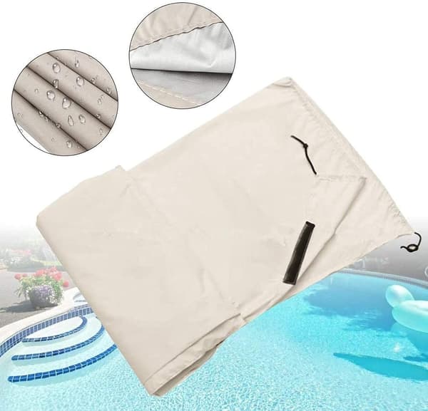 Pool Solar Roller Cover, Pool Cover (490X96cm)