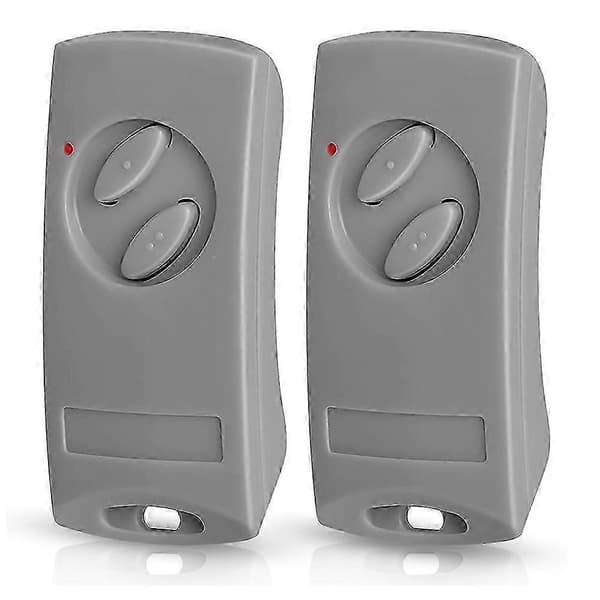 2-pack Garage Door Opener Remote Control for EcoStar RSE2-433, RSC2-433, RSZ1-433, Handheld Transmitter 433MHz