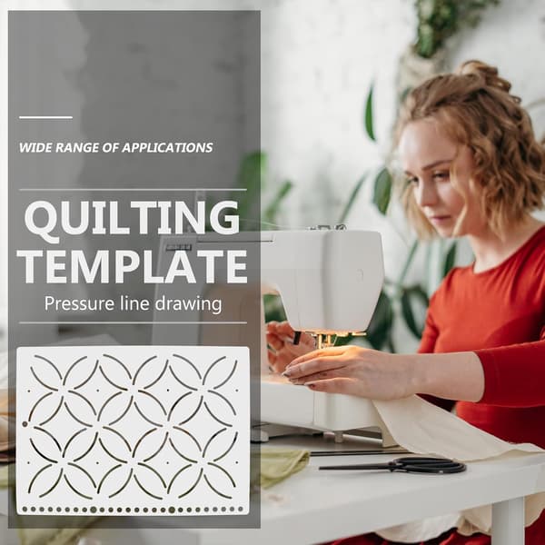 Pp Syning Skabelon Quiltelinjal til DIY Tøj Patchwork med Glat Overflade og Gratfri Design