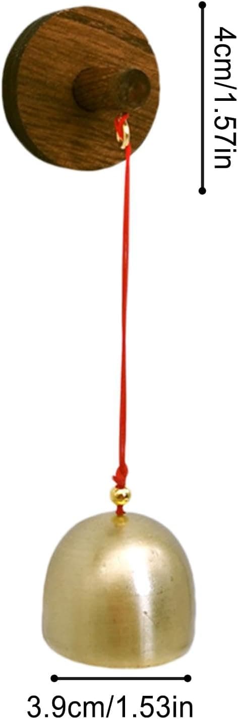 Dörrpåminnelseklocka, Vindspels hänge, Entrédörrklocka, Sugpropp Dörr Vindspel Legeringsmodell 3,4 cm