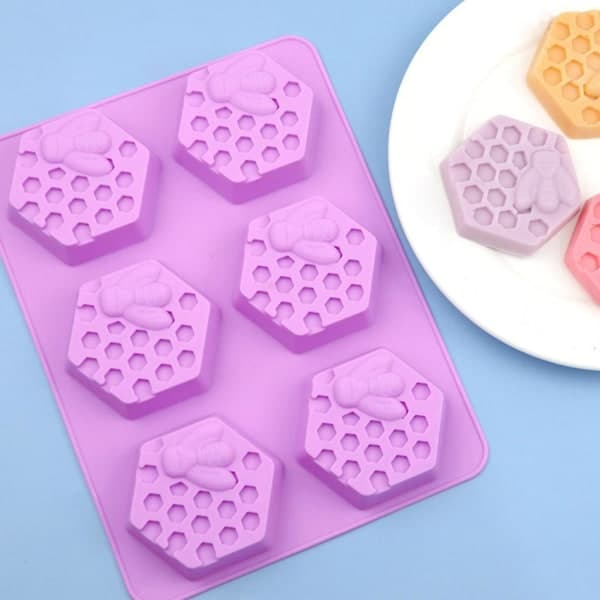 Honeycomb Silicone Mold Project DIY Accessories Homemade Mousse Cake, Suitable for Cake Baking