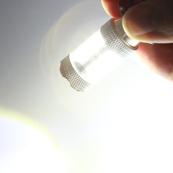 2 pcs Motorcycle LED Headlight H6 80W 16LED Fog Light PX15D BA20D