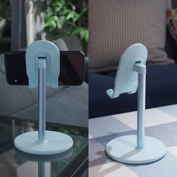 Puhelinpidike työpöydälle, säädettävä tabletti puhelinpidike työpöydälle, C
