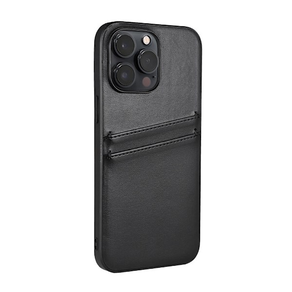 Mobilskal PU Svart - iPhone 14 Pro Max