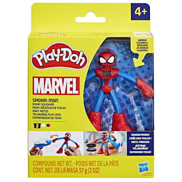 Marvel Spider-Man & Compound Thwip Squisher Multifärg