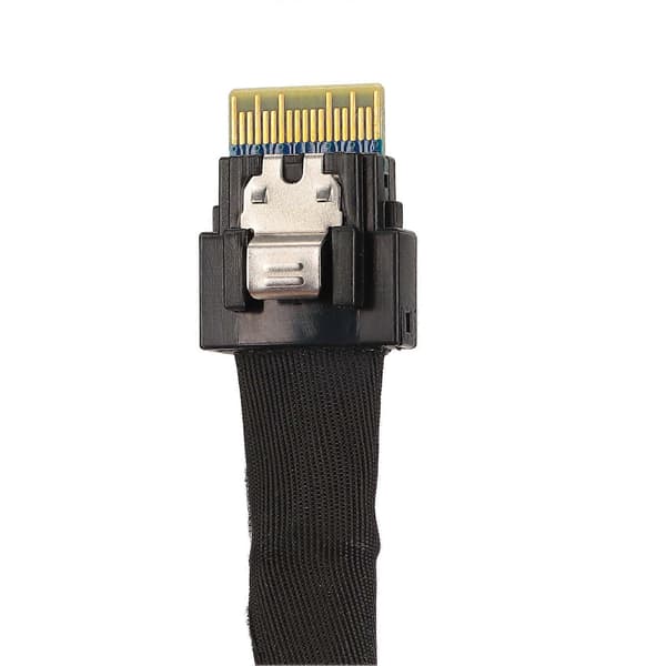 Mini SAS-kabel 24 Gbps Hurtig Overførsel SATA/ATA-grænseflade 0,5 m Længde SFF8654 8I til 2xSFF8654 4I-kabel