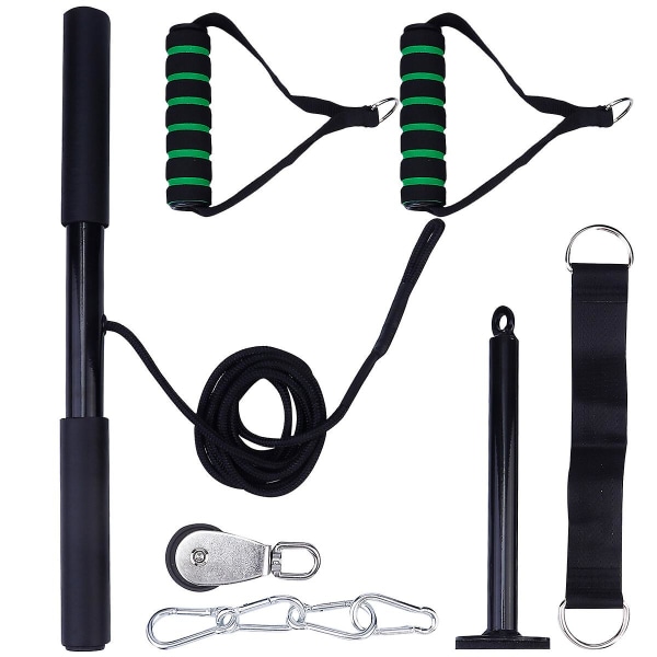 Högkvalitativa Skivstångsband för Träning med Motstånd, Fitness-Set med Skivstång, Fitness-Motståndsband Assorted Color 43X3X3cm