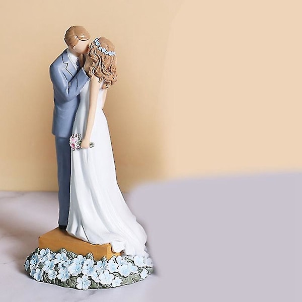 Abstrakt Harpiksfigur Valentinsdag Person Ornament Soveværelse Dekoration