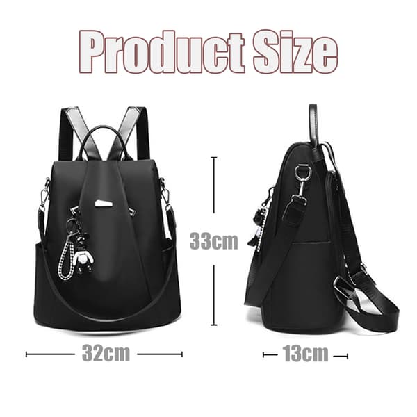 Waterproof Backpack with Anti-Theft Protection