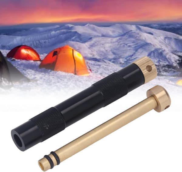 Fire Starter Tool Adiabatic Compression Black Durability Fire Starter 128g Fast Fire Efficiency for Exploration(Ho)