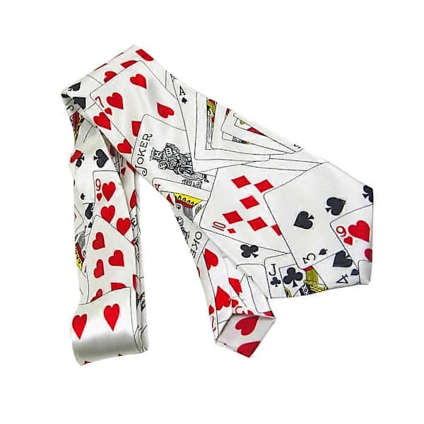 Herre Sort Slips Las Vegas Casino Slips Poker Terninger Slips Forretningsslips Kollega Arbejdsslips