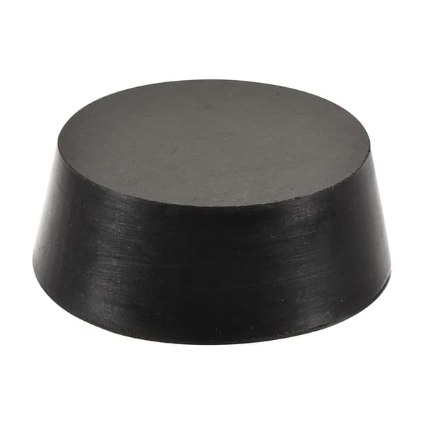 Konisk gummipropp 75 mm till 90 mm solida provrörsproppar svart för labb hemma size_name M4