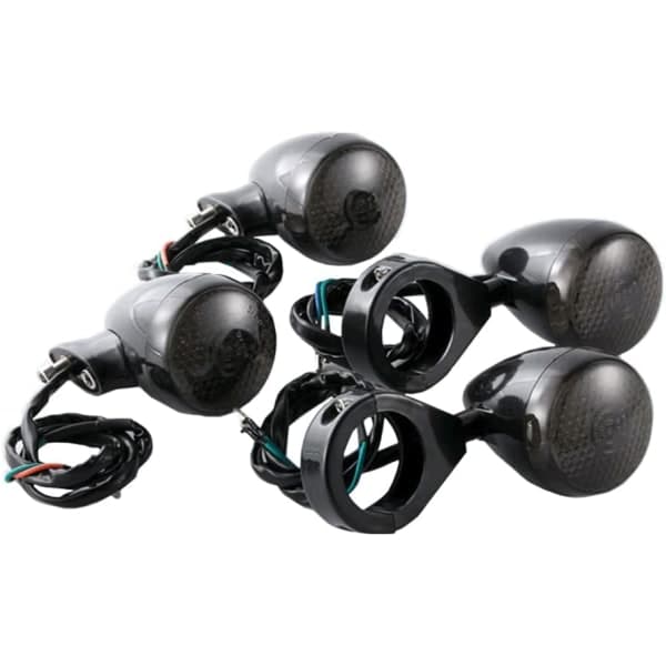 4 pcs LED Turn Signals for Motorcycle, Front and Rear, for Ha-rle