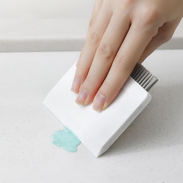 Kitchen Scraper T-shaped Hand Scraper Water Squeegee Tool with Ergonomic Grip Flexible Blade Cleaner for Shower Floor Car Pool Deck Patio Wall