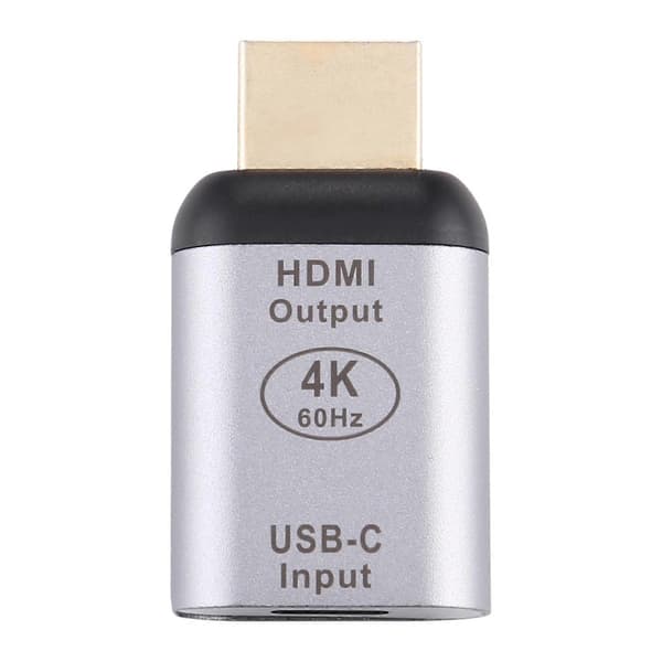 Type A 4K 60Hz USB 3.1 Type C Hun til HDMI Han Adapter Konverter til MacBook Chromebook Pixel