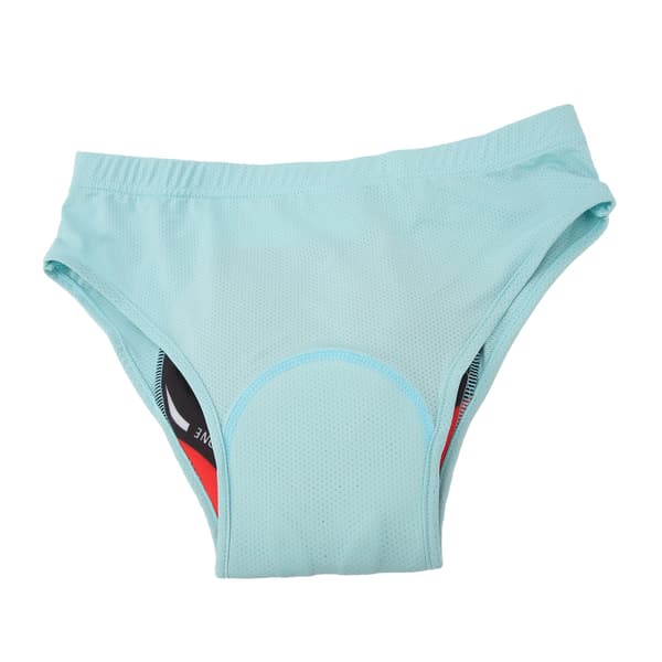 Breathable Quick-Drying Cycling Shorts with Silicone Padding Light Blue L